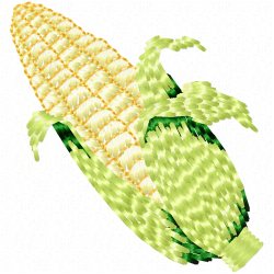 Corn Embroidery Design 4 Corn Embroidery Design 4